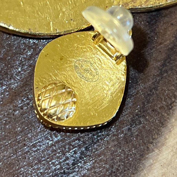 Chanel Ancient Egypt Clip-On Earrings - Picture 4 of 5